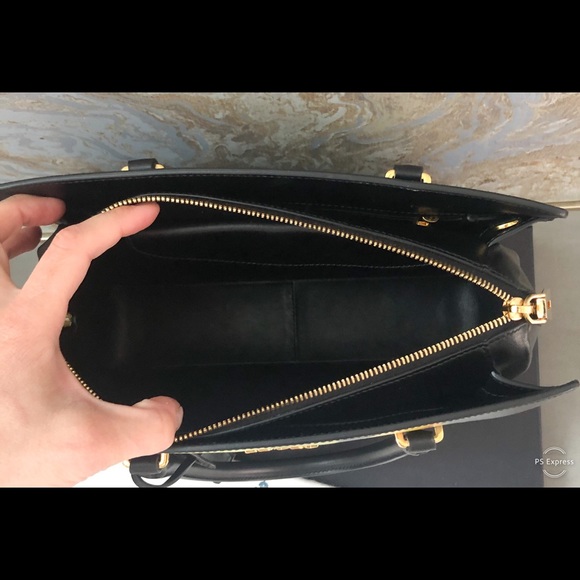 New Prada Saffiano Graphic Print Collage Tote Bag - Picture 6 of 8